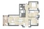 Rheintalgärten: 4-Zimmer-Wohnung mit Balkon - Grundriss Wohnung Nr.11