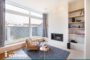 Exklusives Penthouse mit zwei Balkonen und Dachterrasse - Kamin