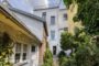 Zentrales Stadthaus von 1900 mit 10 Zimmern, Garten und Dachterrasse - Gartenansicht